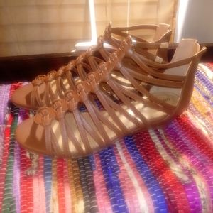 The Helen Sandal by Comfortview (R) Cognac